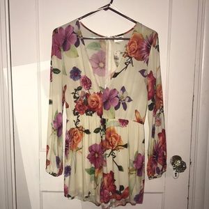 Floral LF Romper
